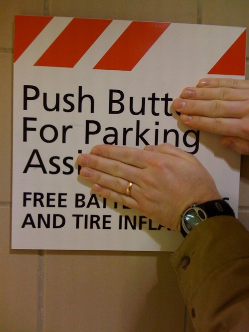Push Butt For Parking Ass
